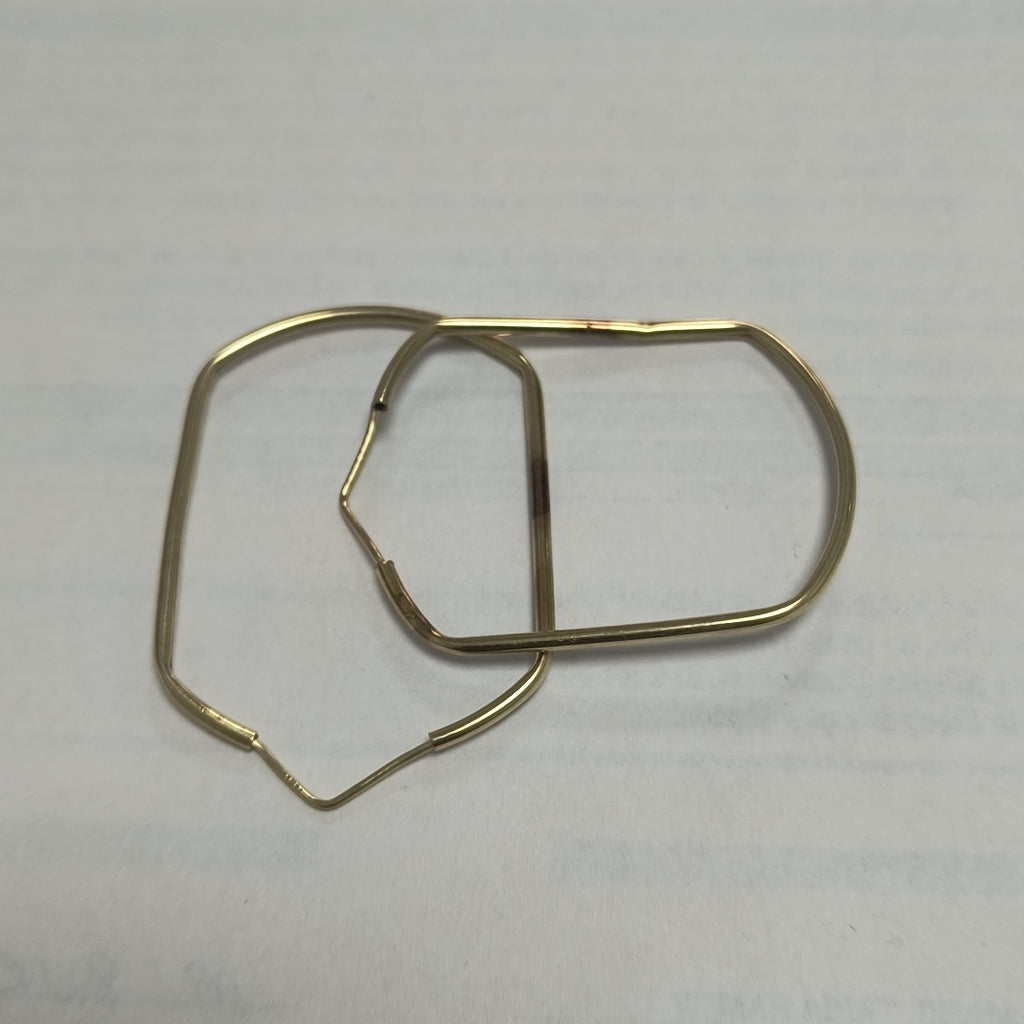ARETES PAR ORO 14 K 1.8 GRMS (SEMINUEVO)