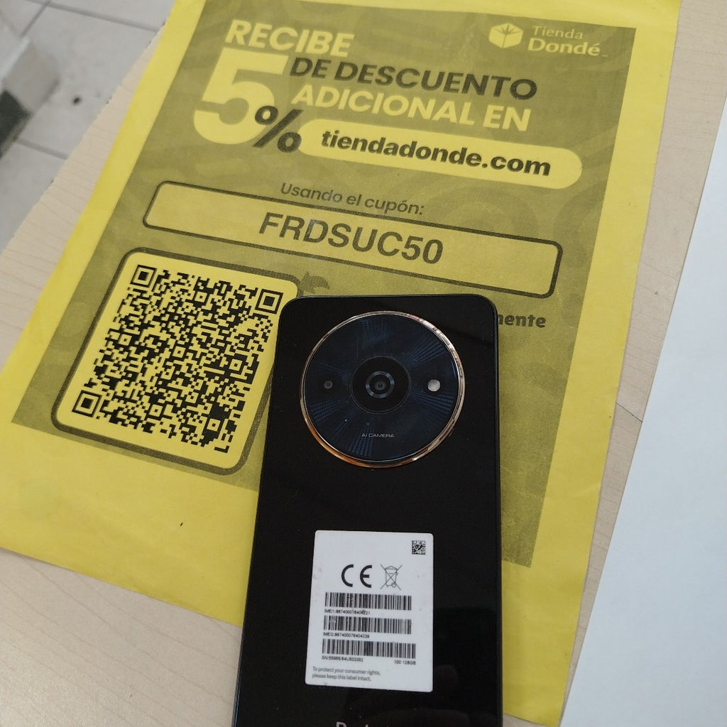 CELULAR XIAOMI REDMI A3X 24044RN32L (2024) 128 GB 4 GB RAM (SEMINUEVO)
