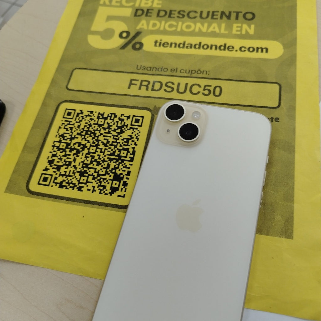 CELULAR APPLE IPHONE 15 PLUS A3093 (2023) 256 GB 6 GB RAM (SEMINUEVO)