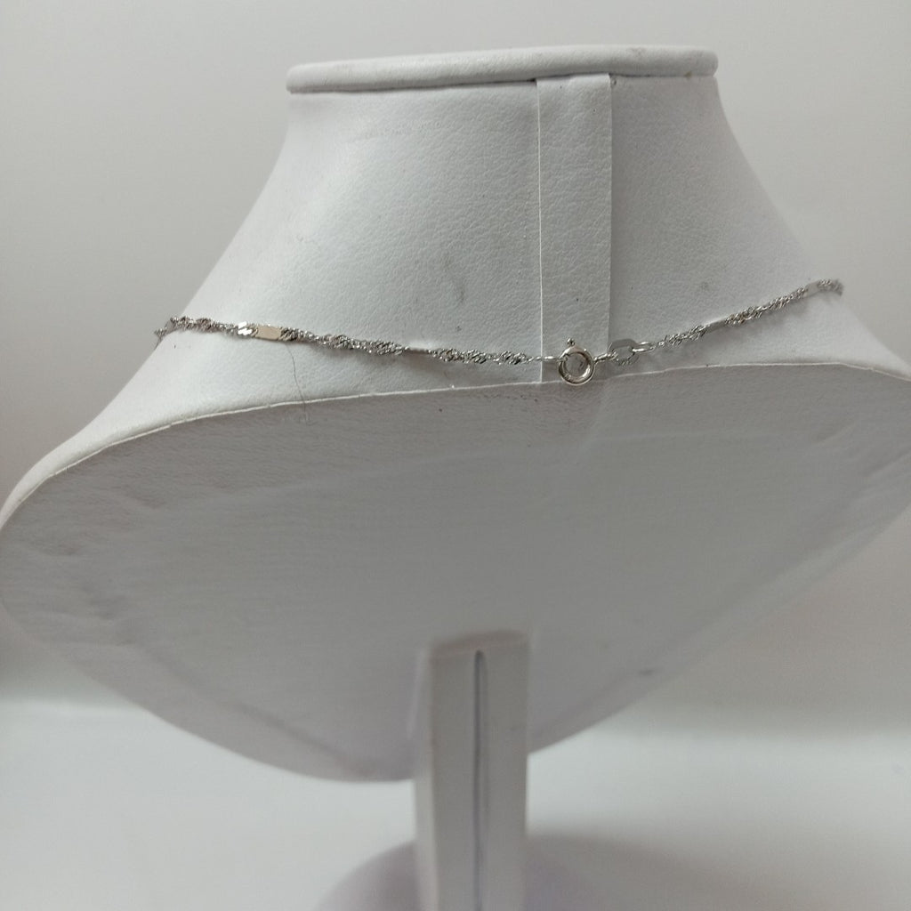 CADENA ORO BLANCO 14 K 4.3 GRMS (SEMINUEVO)