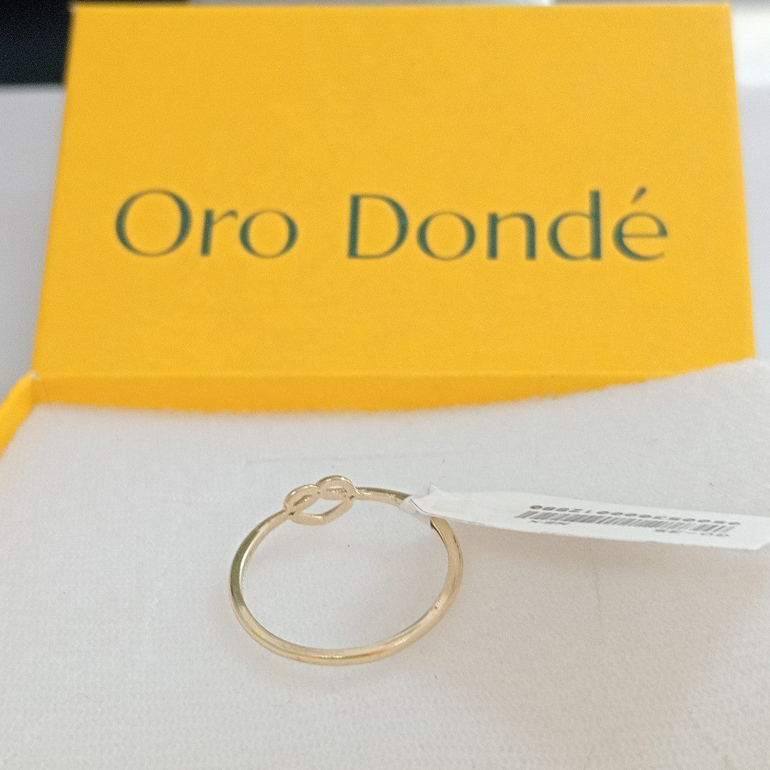 ANILLOS ANILLITO FIG CORAZON 10K TALLA 7 0.8 GR (NUEVO)