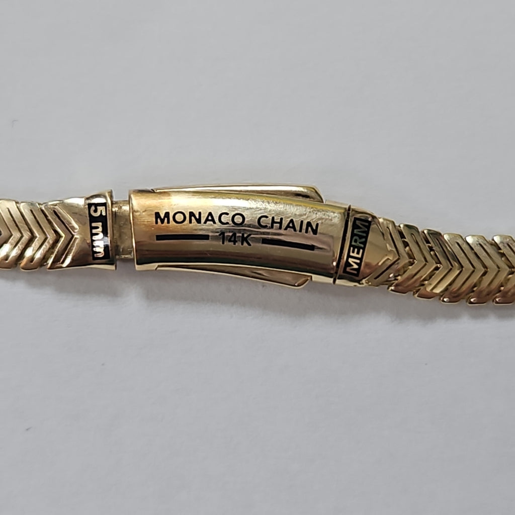 GARGANTILLA ORO 14 K 11,70 GRMS (SEMINUEVO)