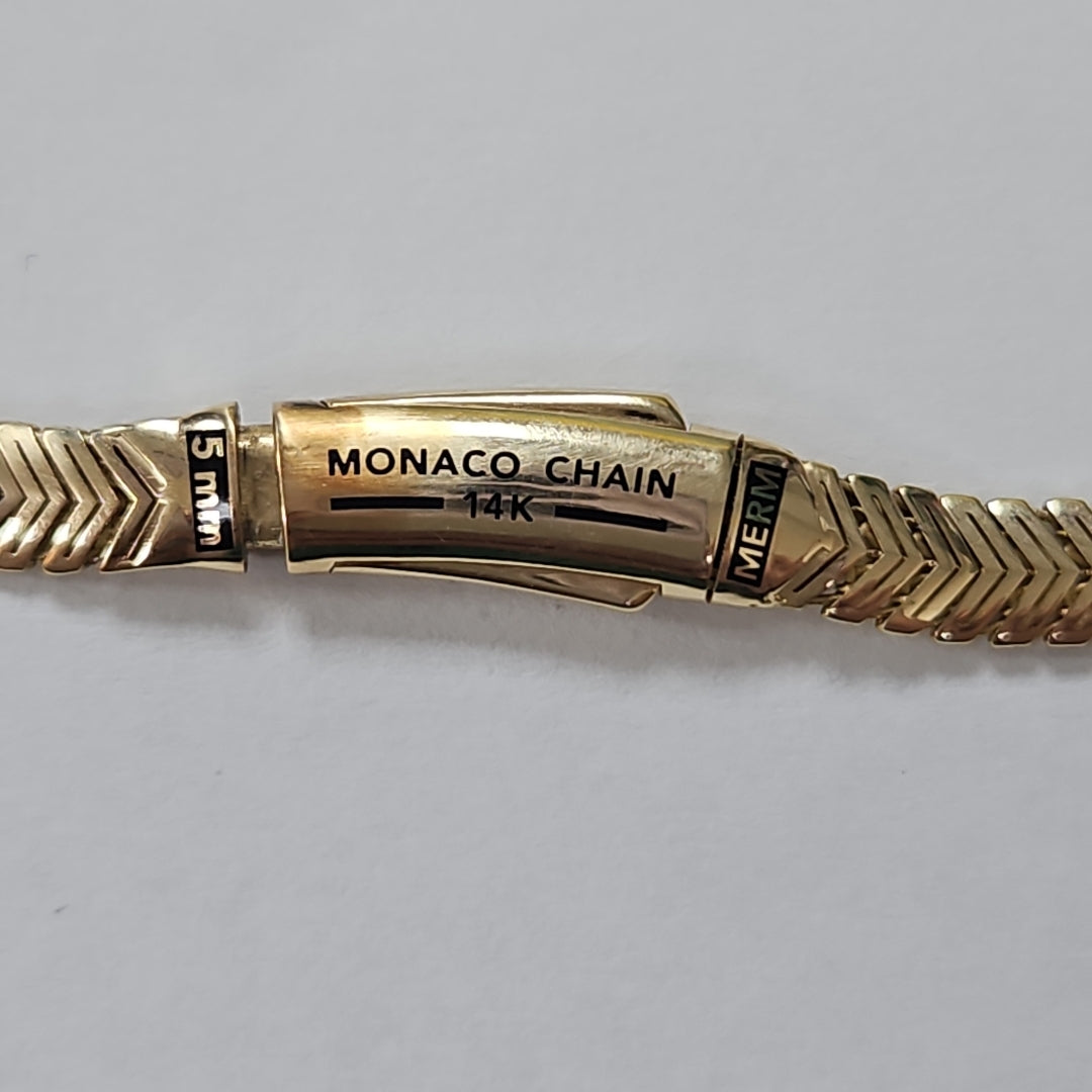 GARGANTILLA ORO 14 K 11,70 GRMS (SEMINUEVO)