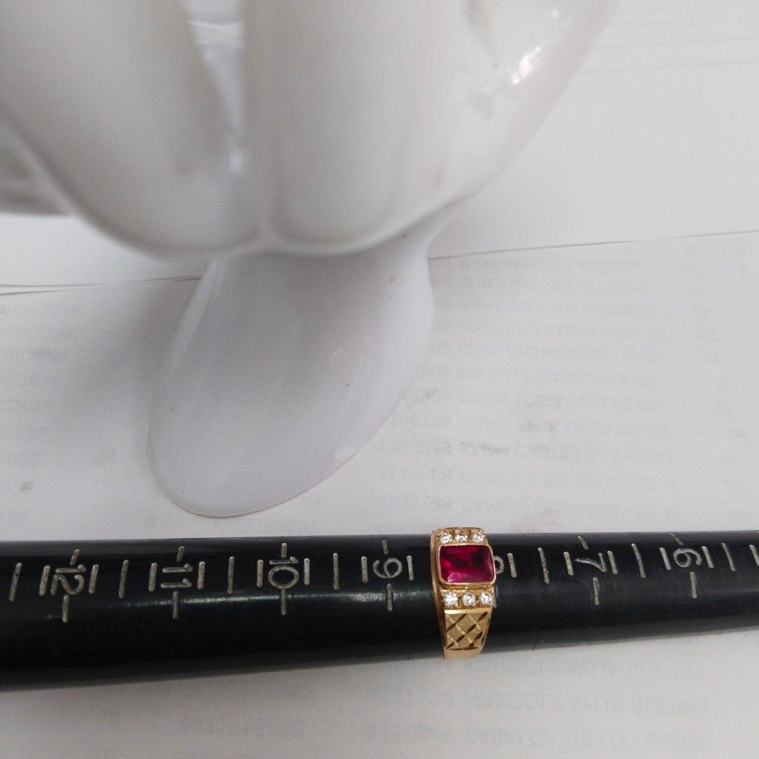 ANILLO ORO 10 K 2.5 GRMS (SEMINUEVO)