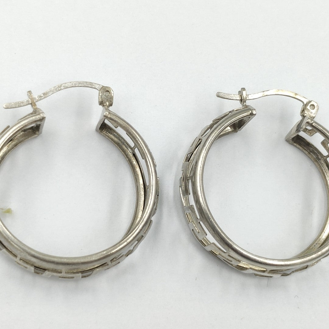 ARRACADAS PAR PLATA 5,60 GRMS (SEMINUEVO)
