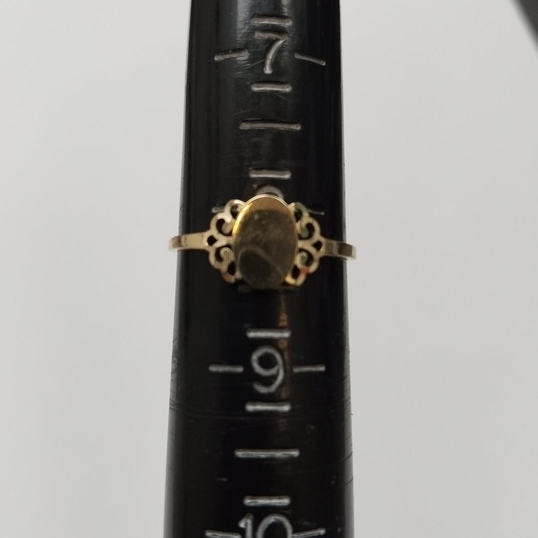 ANILLOS ANILLITO 10K TALLA 8 1 GR (NUEVO)