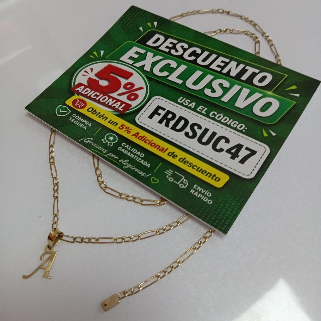 CADENA, DIJE ORO 10 K 3.1 GRMS (SEMINUEVO)