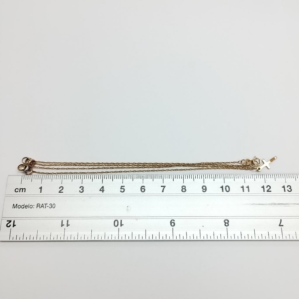 CADENA ORO 10 K 1,40 GRMS (SEMINUEVO)