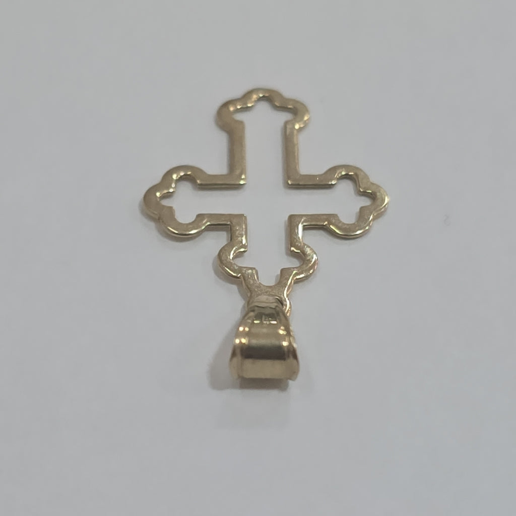 CRUZ, DIJE ORO 14 K 0.7 GRMS (SEMINUEVO)