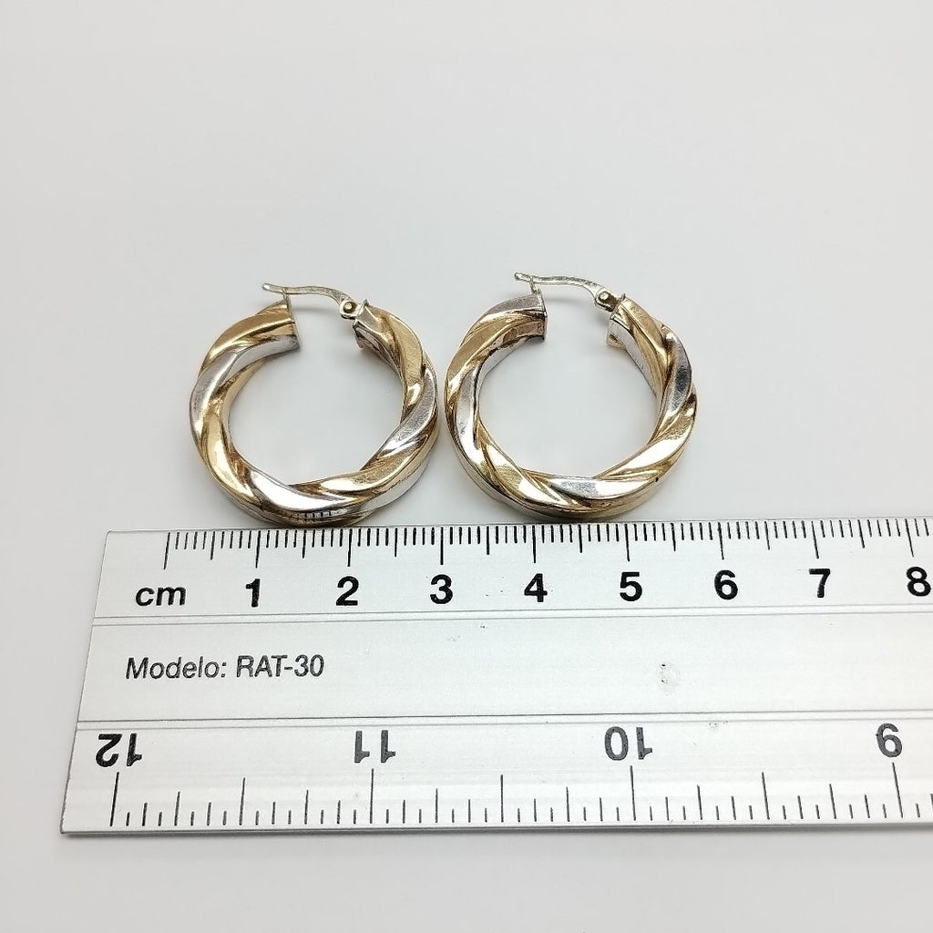 ARRACADAS PAR ORO 14 K 4,50 GRMS (SEMINUEVO)