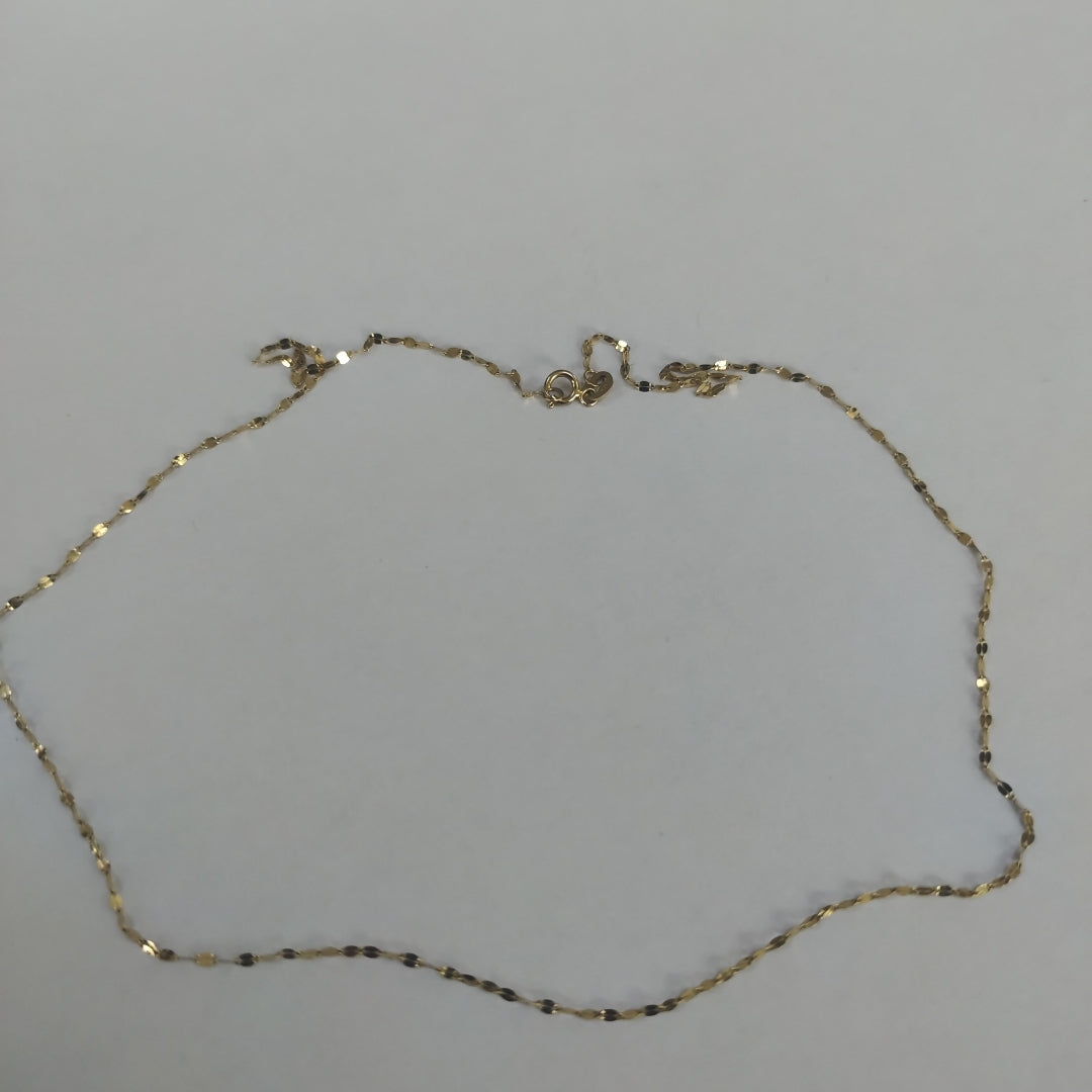 CADENA ORO 10 K 0.7 GRMS (SEMINUEVO)