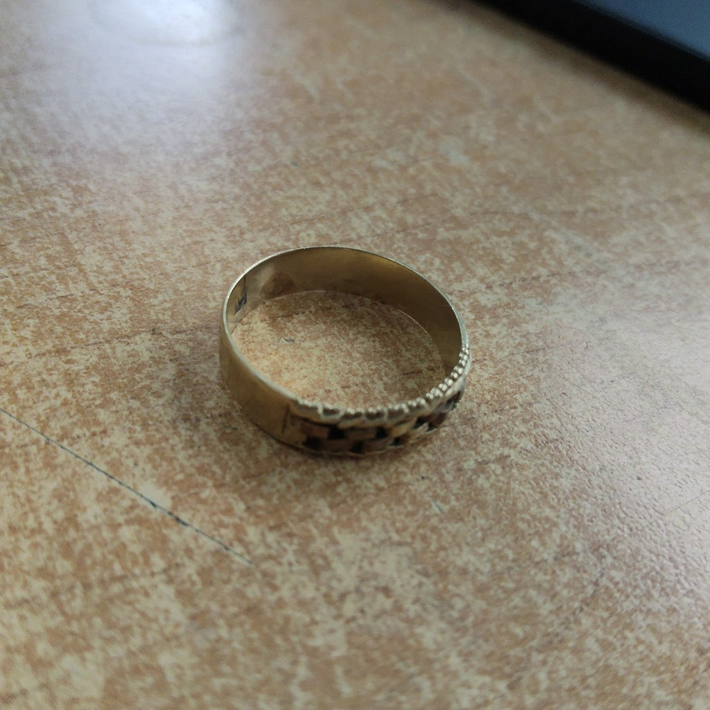 ANILLO ORO 14 K 3.8 GRMS (SEMINUEVO)