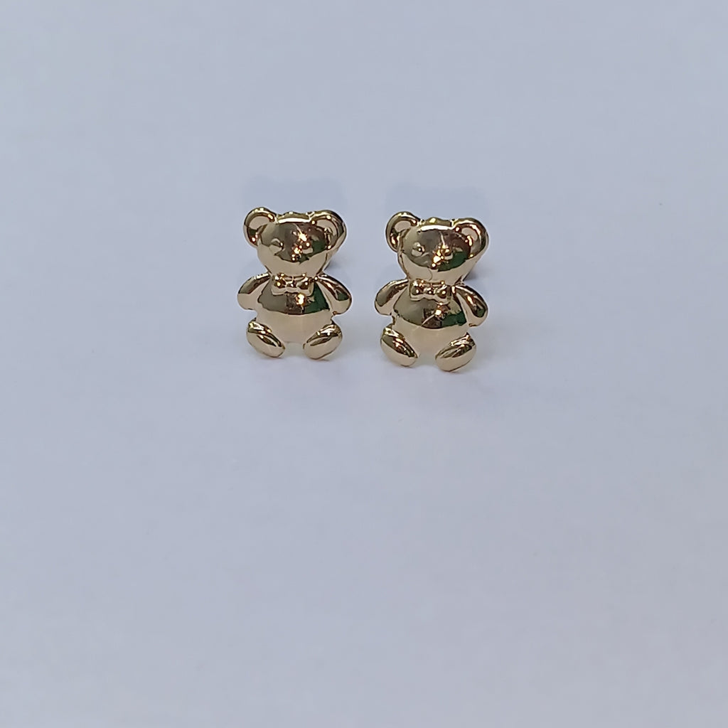 BROQUELES BROQUEL FIG OSO 14K 0.2592 GR (NUEVO)