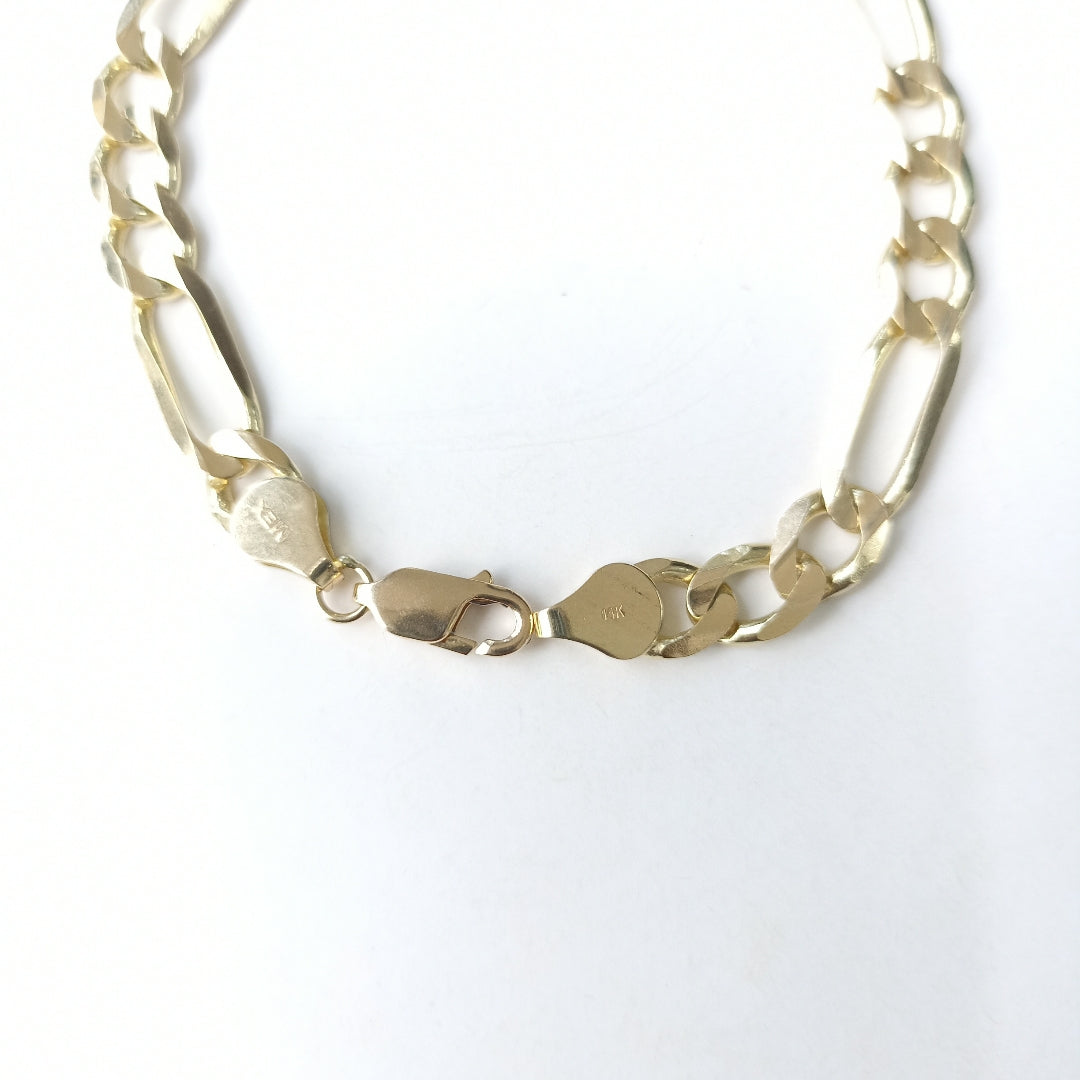 PULSERA 3X1 14K 21 CM 14.1 GR (NUEVO)
