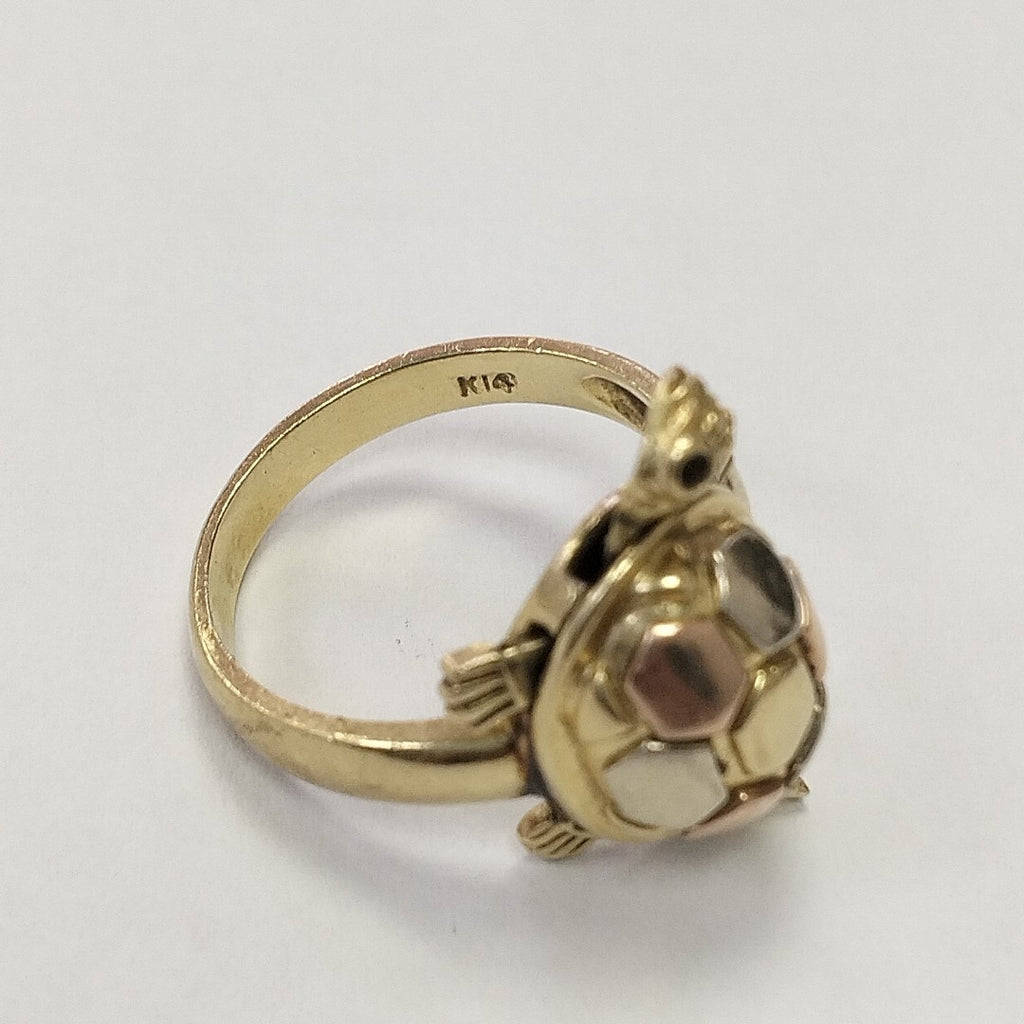 ANILLO ORO 14 K 6 GRMS (SEMINUEVO)