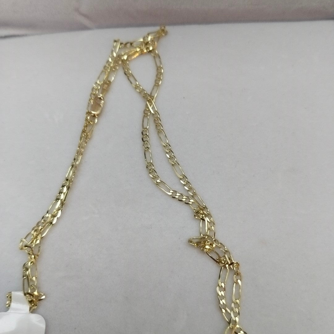 CADENA 3X1 14K 55 CM 4.9 GR (NUEVO)