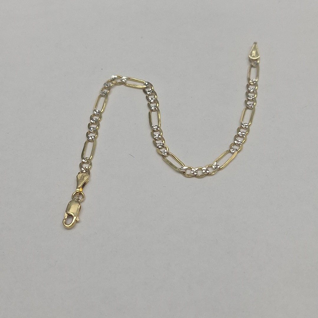 PULSERA 3X1 14K 18 CM 4 GR (NUEVO)
