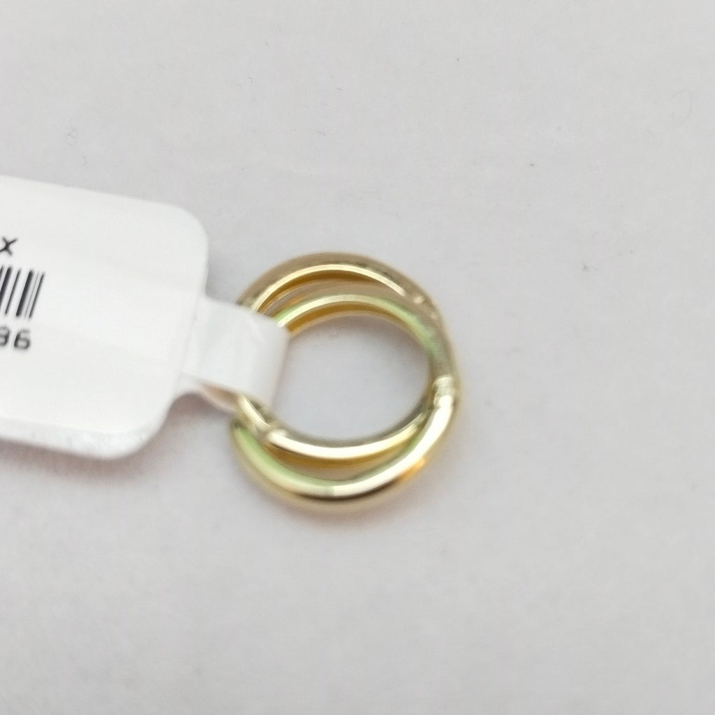 ARETES HUGGIES LISAS 14K 1.6 GR (NUEVO)