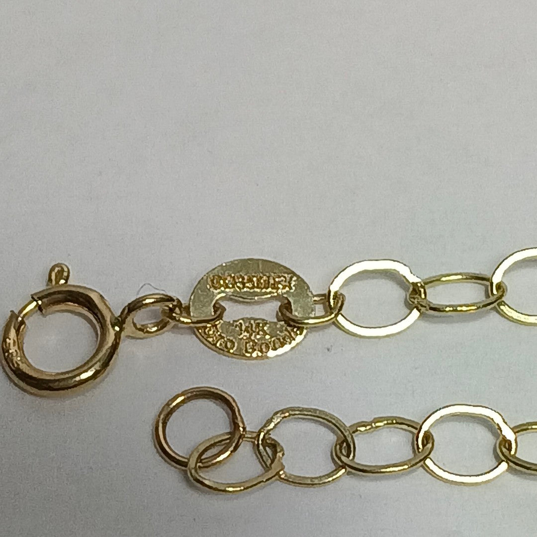 PULSERA ESPECIAL 14K 18 CM 1.5 GR (NUEVO)