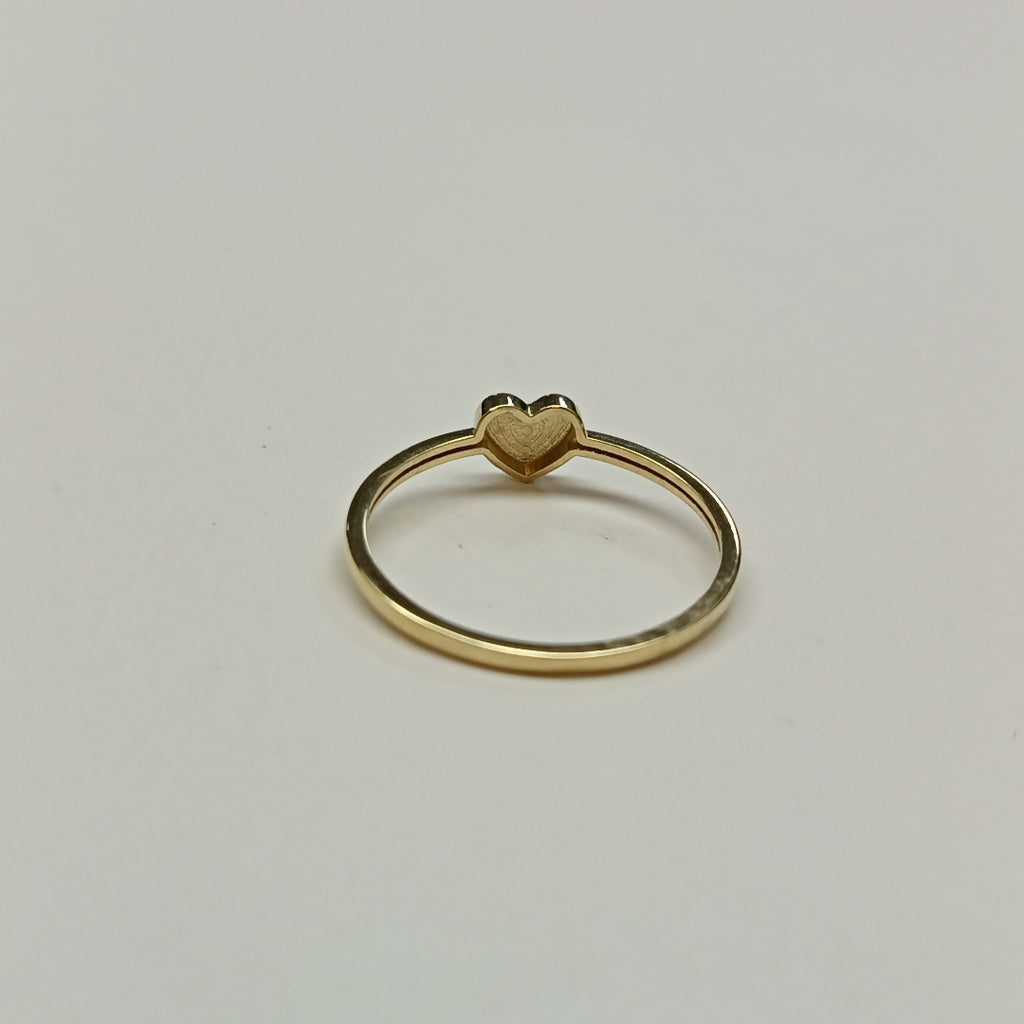ANILLOS ANILLITO FIG CORAZON 10K TALLA 9 1.1 GR (NUEVO)