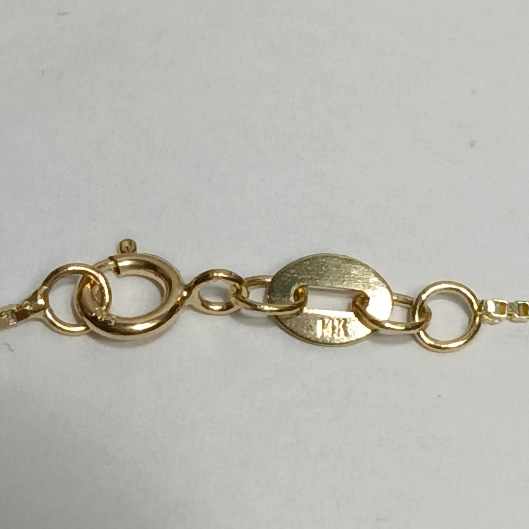 CADENA VENECIANO 14K 60 CM 2.6 GR (NUEVO)