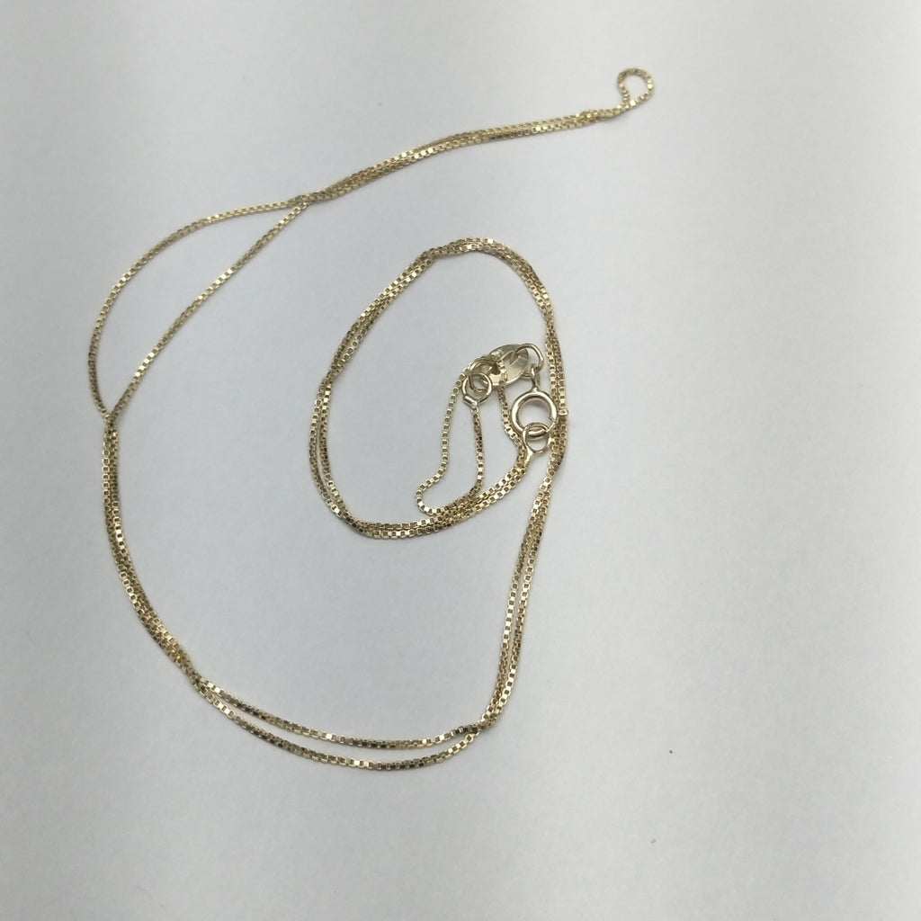 CADENA VENECIANO 14K 55 CM 1.7 GR (NUEVO)