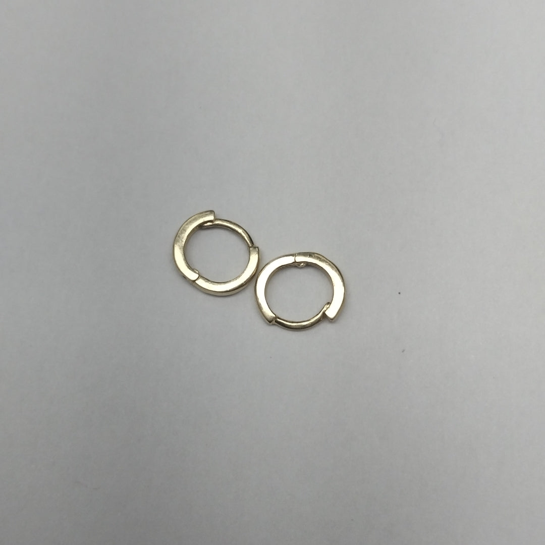 ARETES HUGGIE 14K 1.3 GR (NUEVO)