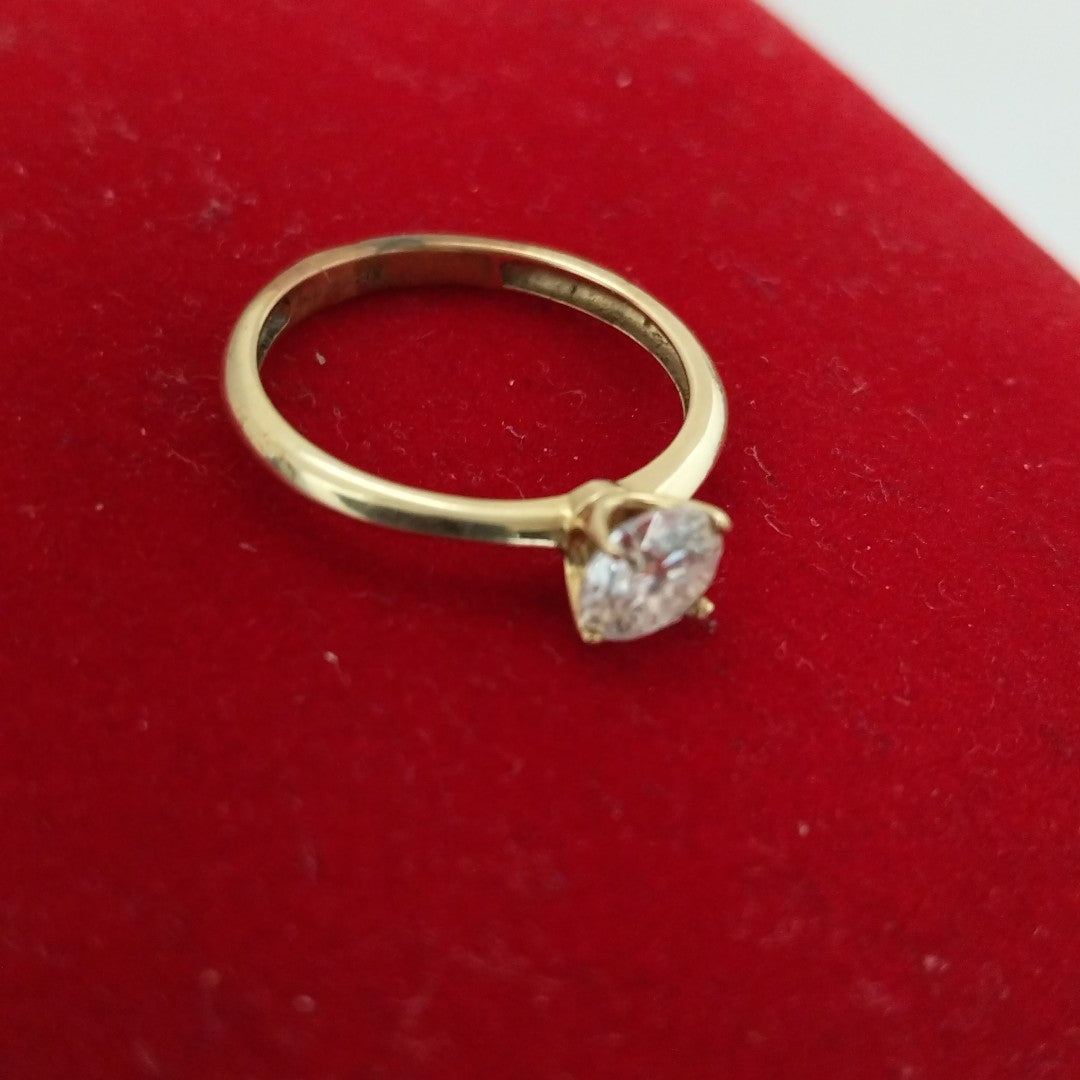 SOLITARIO ORO 14 K 1.7 GRMS (SEMINUEVO)