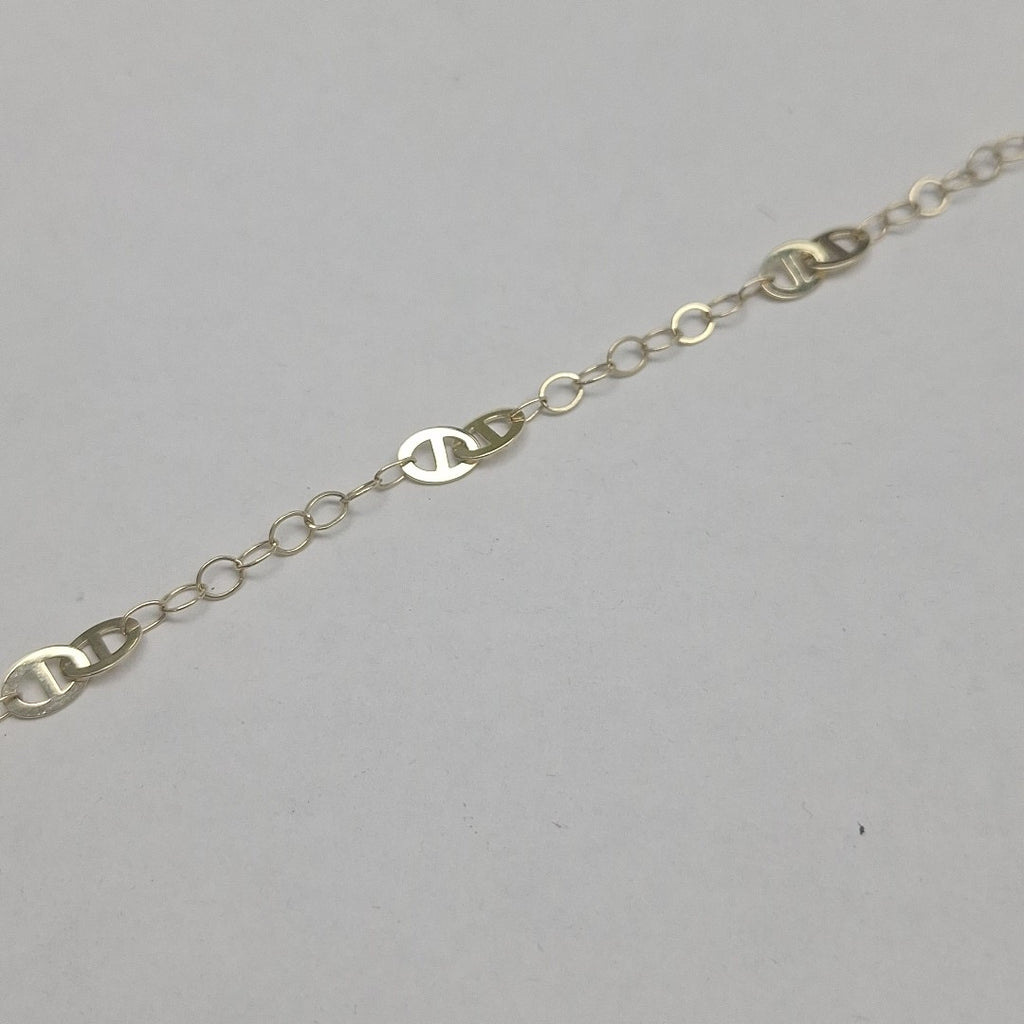 PULSERA ESPECIAL 14K 21 CM 1.9 GR (NUEVO)