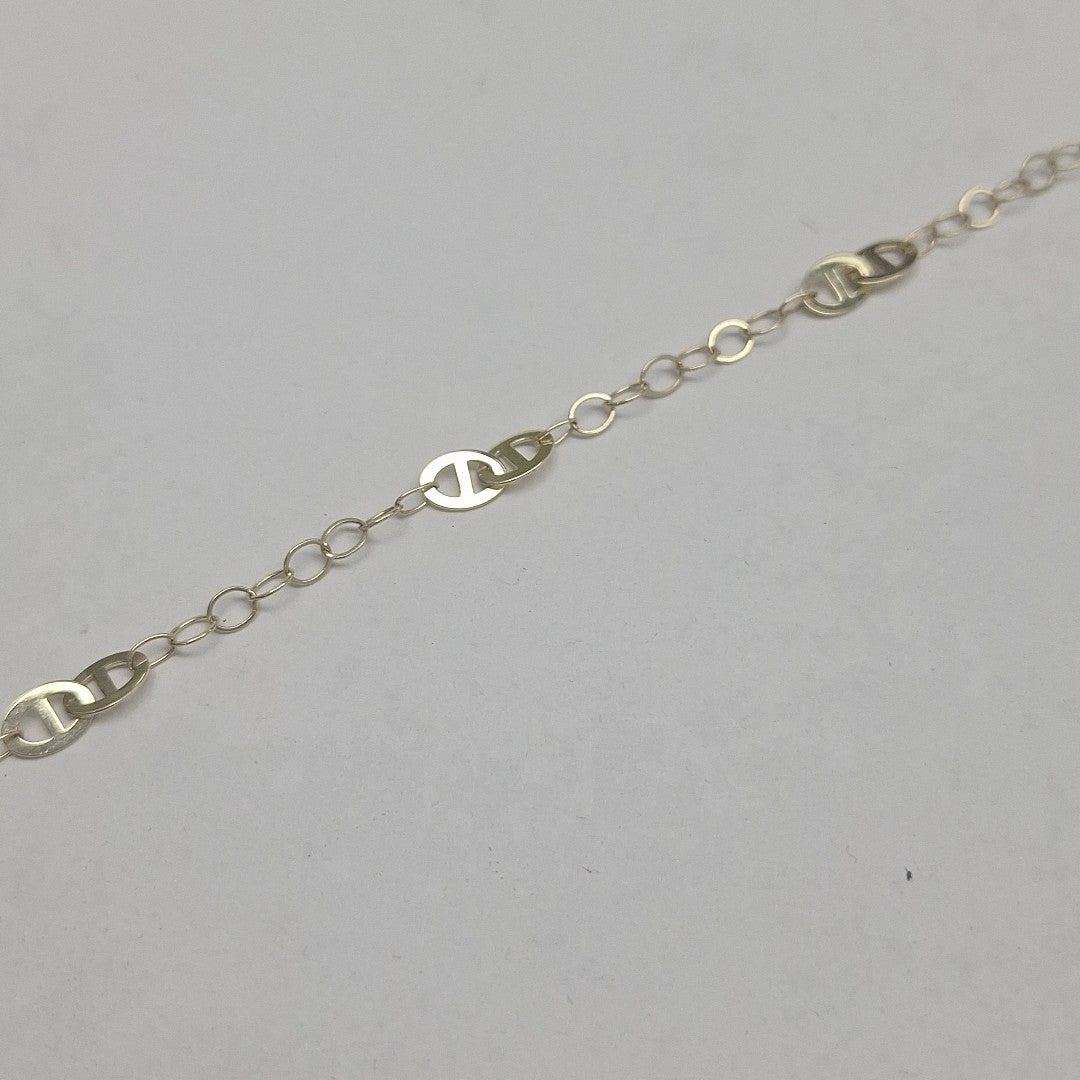 PULSERA ESPECIAL 14K 21 CM 1.9 GR (NUEVO)