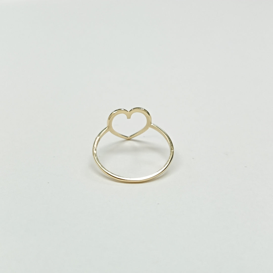 ANILLOS ANILLITO FIG CORAZON 10K TALLA 7 0.8 GR (NUEVO)