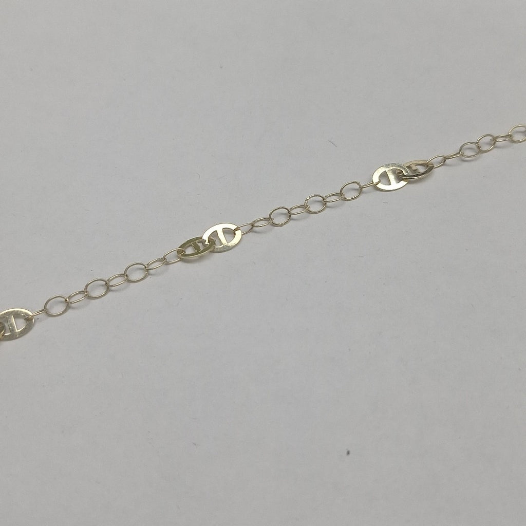 PULSERA ESPECIAL 14K 21 CM 1.9 GR (NUEVO)