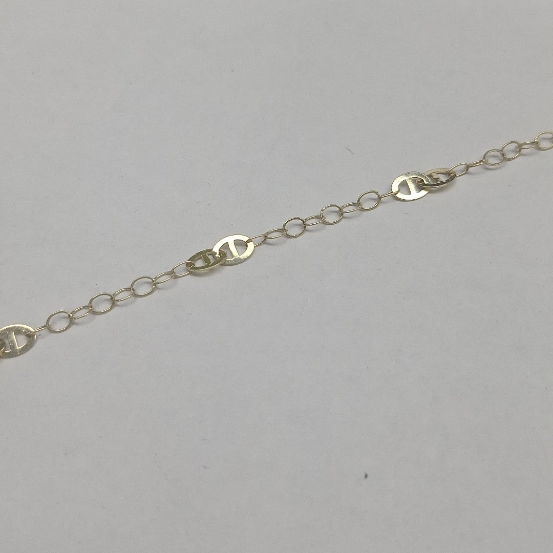 PULSERA ESPECIAL 14K 21 CM 1.9 GR (NUEVO)