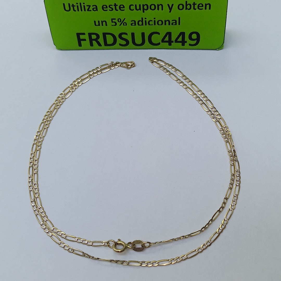 CADENA ORO 14 K 2.6 GRMS (SEMINUEVO)