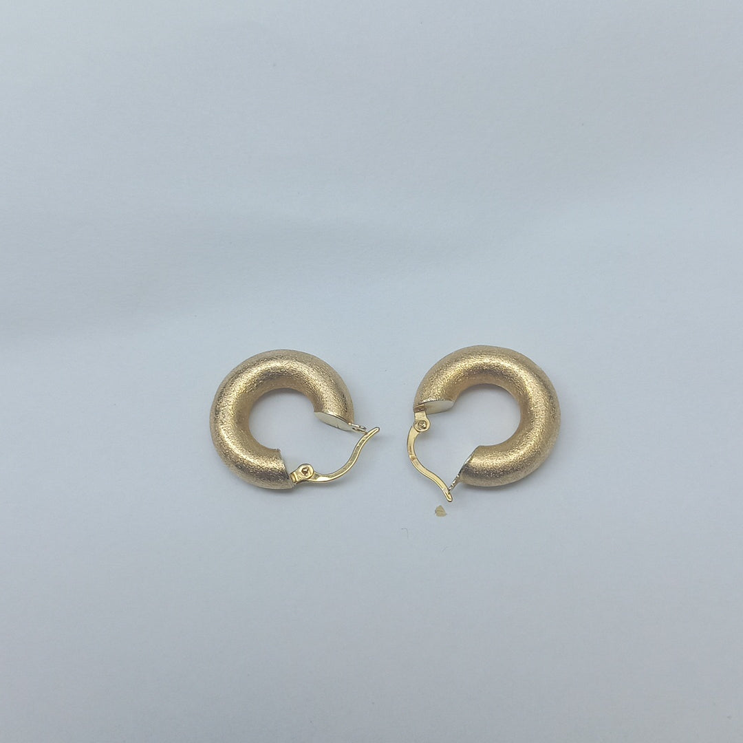 ARRACADAS PAR ORO 14 K 2.4 GRMS (SEMINUEVO)
