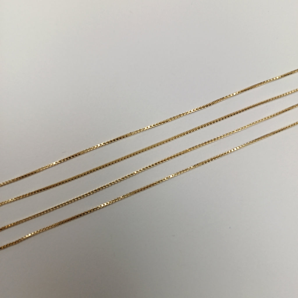 CADENA VENECIANO 14K 55 CM 1.8 GR (NUEVO)