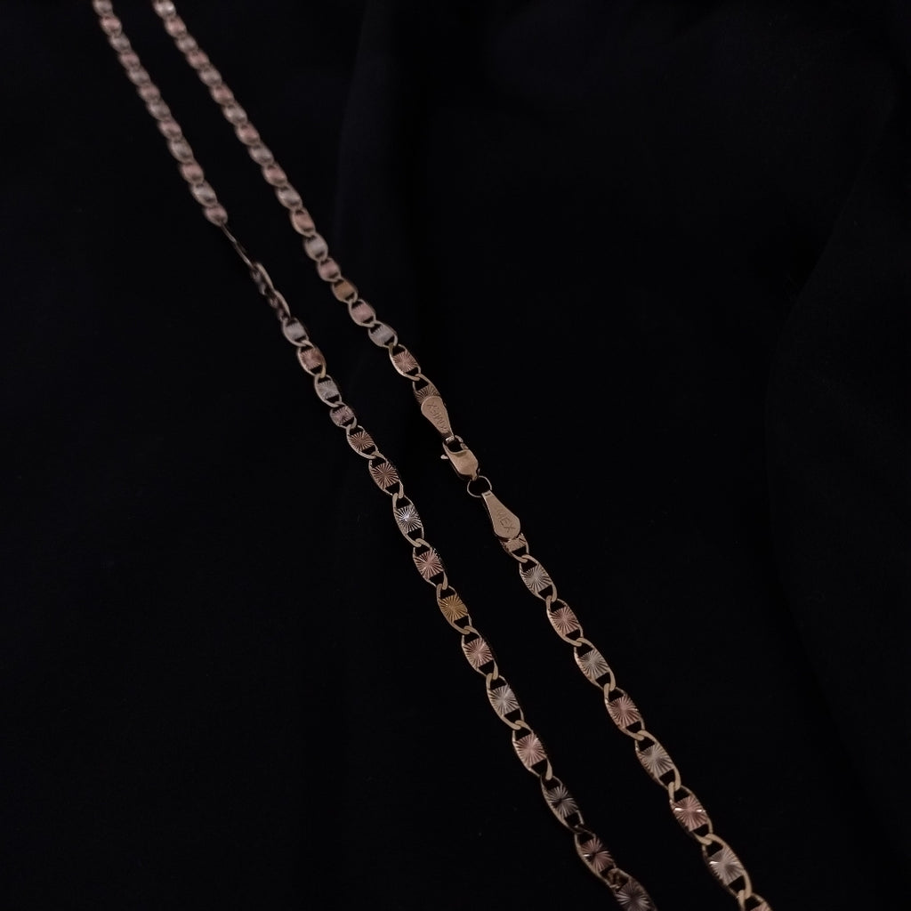 CADENA ORO COMBINADO 10 K 6.8 GRMS (SEMINUEVO)