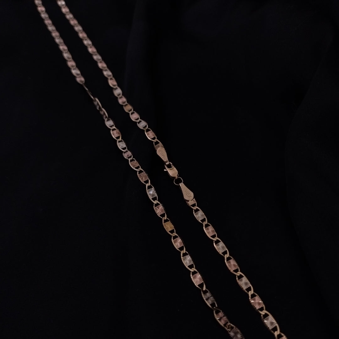 CADENA ORO COMBINADO 10 K 6.8 GRMS (SEMINUEVO)