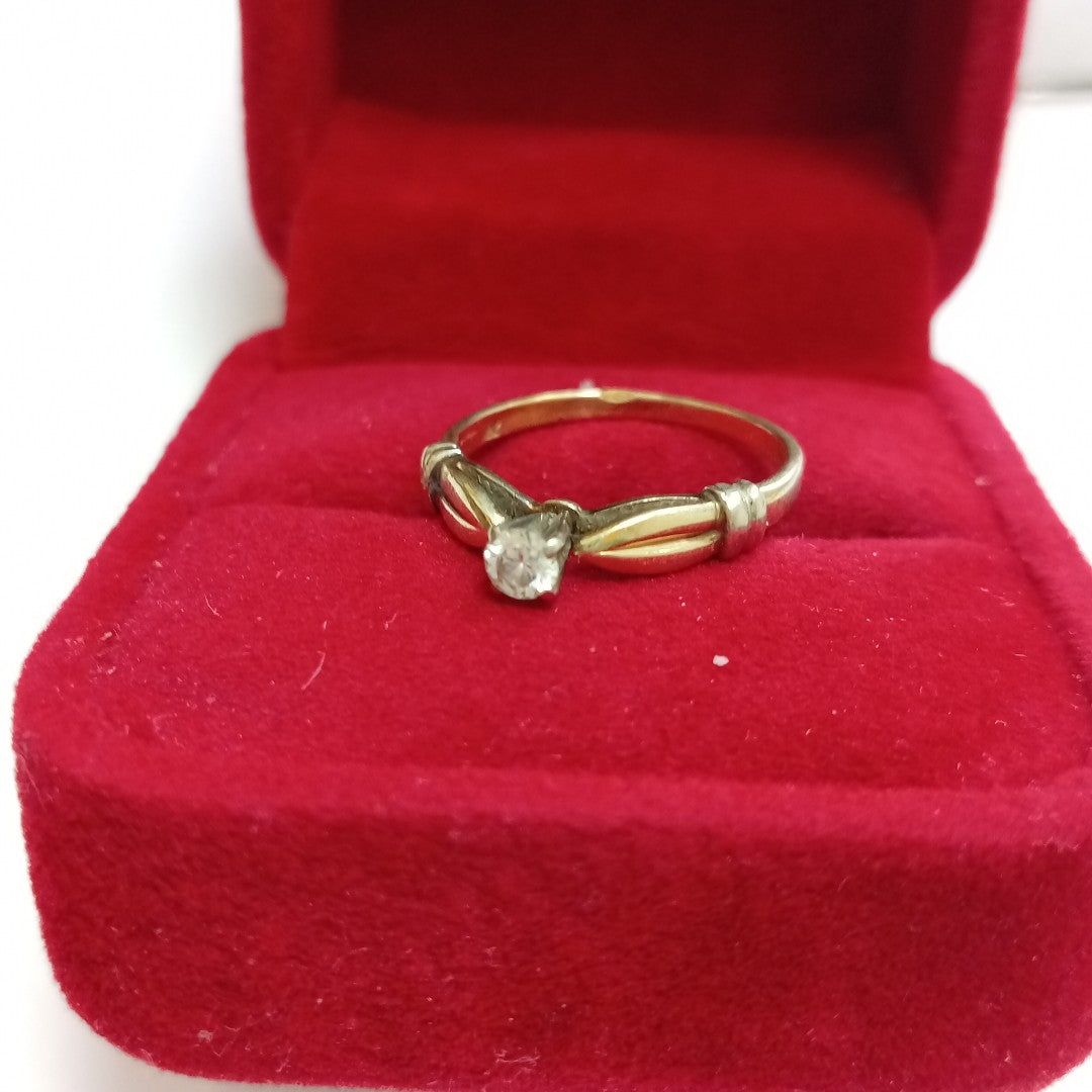 SOLITARIO ORO 14 K 2,20 GRMS (SEMINUEVO)