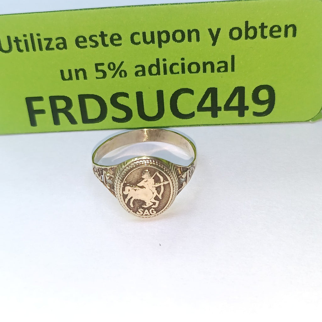 ANILLO ORO 8 K 2.6 GRMS (SEMINUEVO)