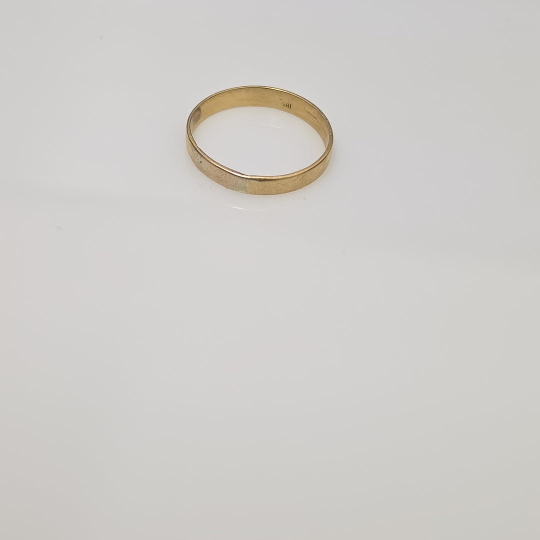 ARGOLLA ORO 18 K 2.6 GRMS (SEMINUEVO)