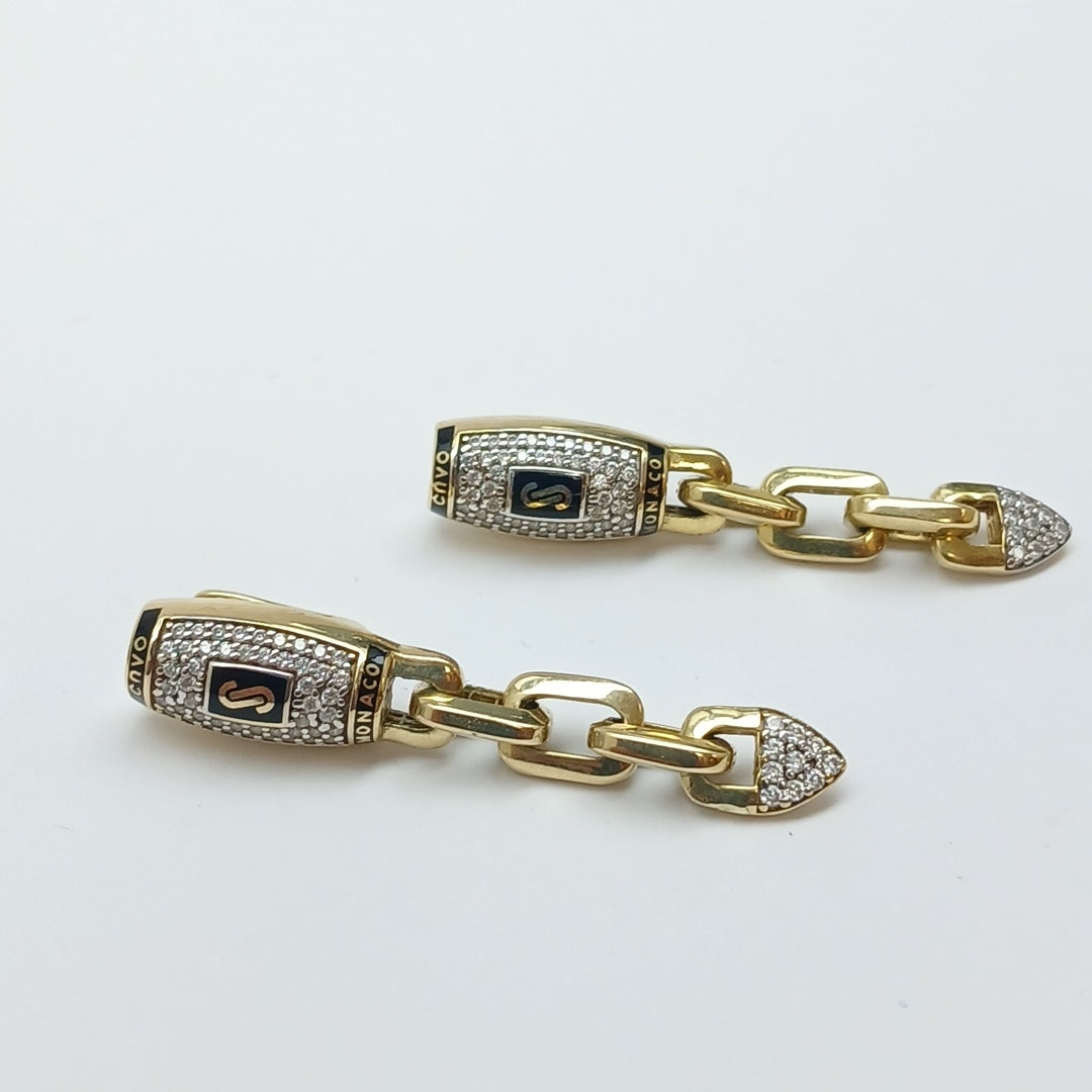 ARETES PAR ORO 10 K 5.2 GRMS (SEMINUEVO)