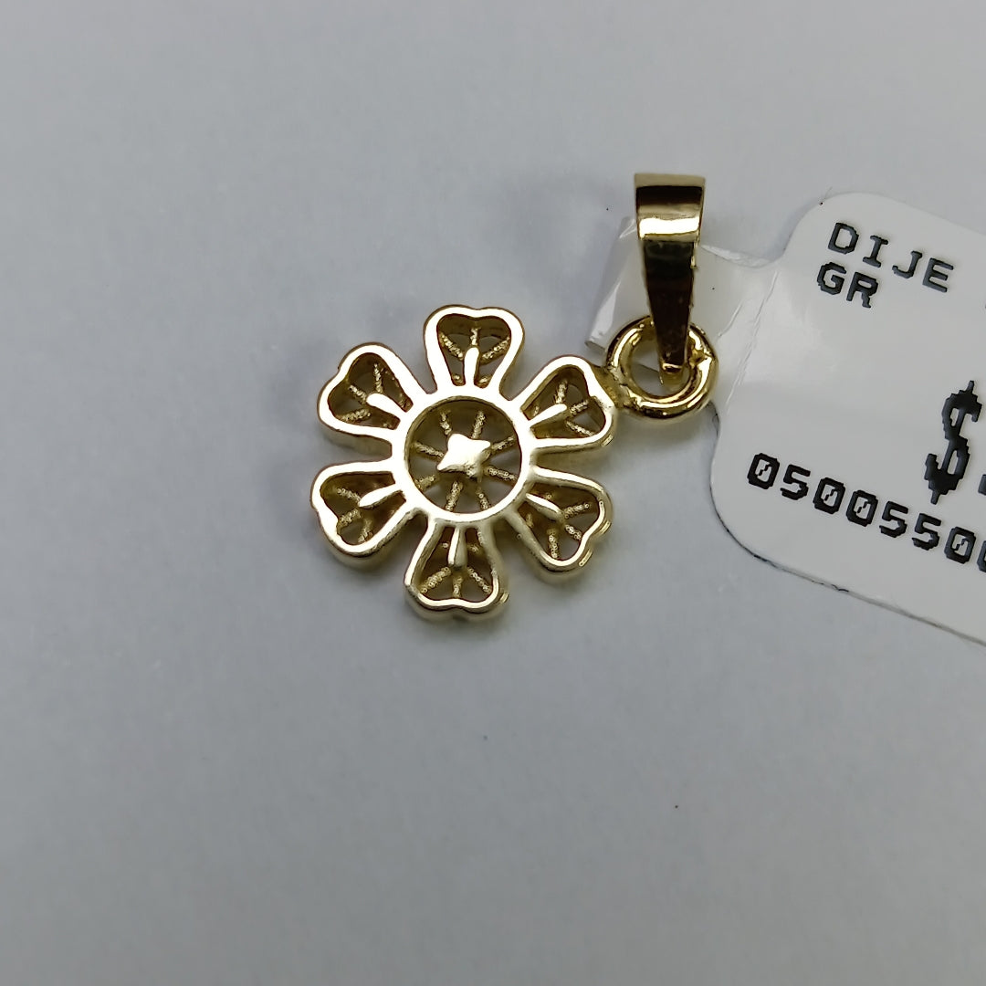 DIJE FLOR 14K 1.3 GR (NUEVO)