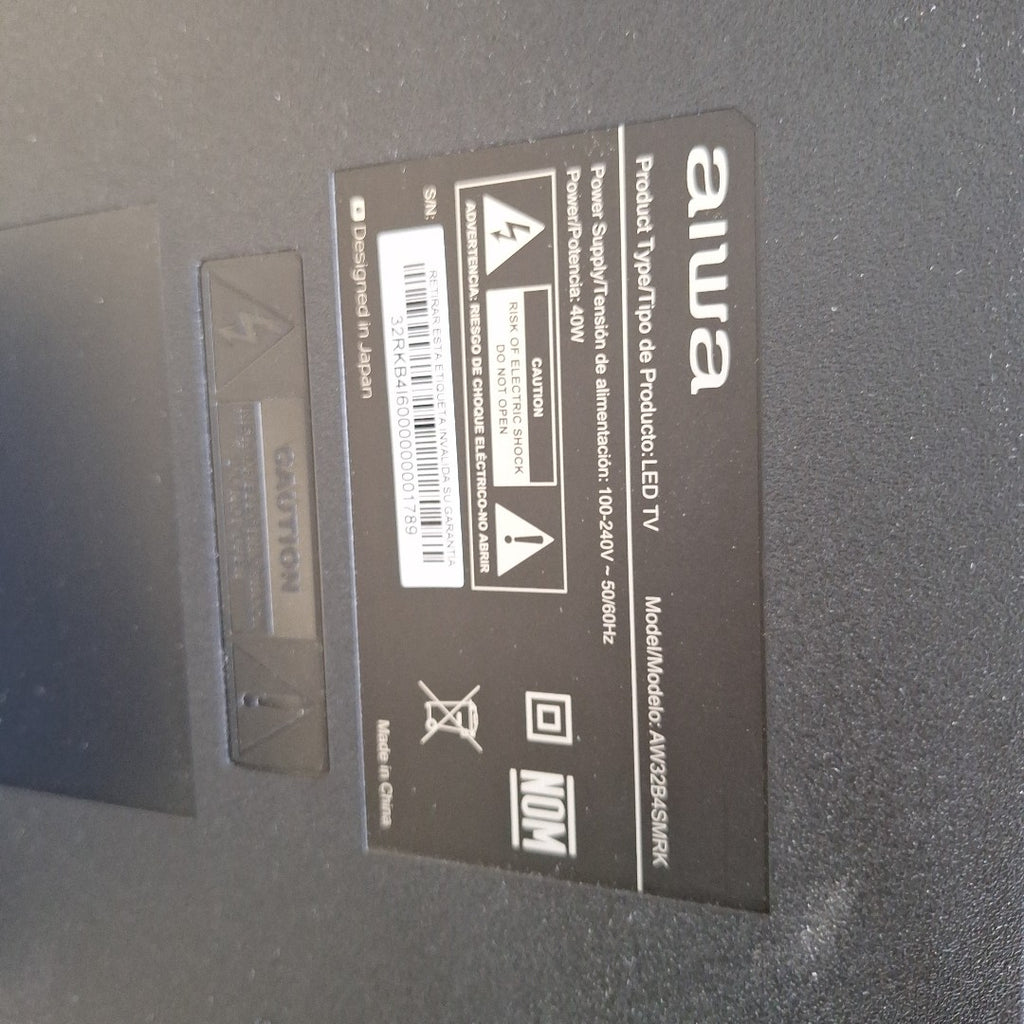 PANTALLA AIWA AW32B4SMRK 32 " LED HD (SEMINUEVO)