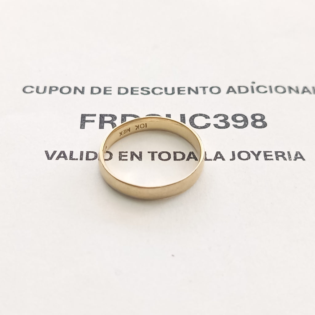 ARGOLLA ORO 10 K 2 GRMS (SEMINUEVO)