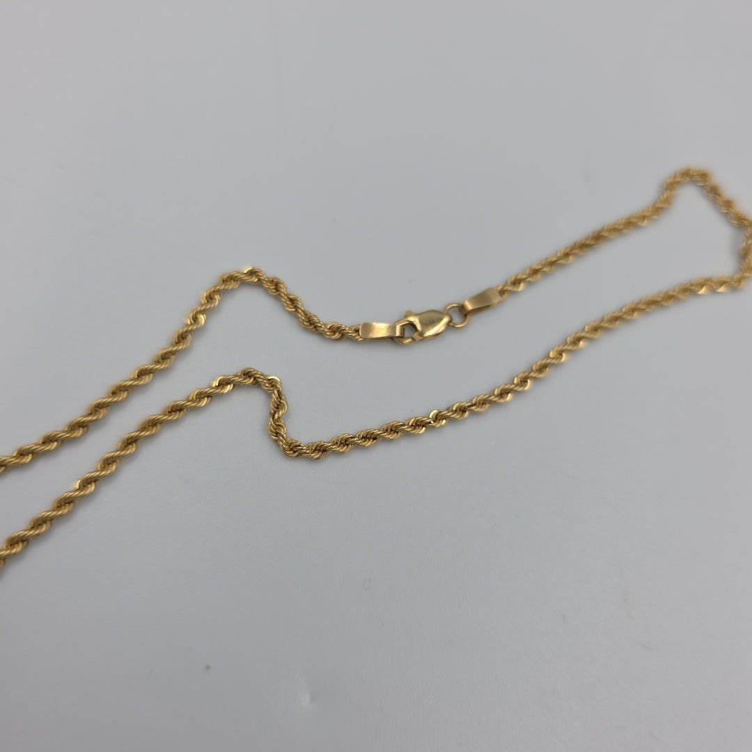 CADENA ORO 14 K 5,60 GRMS (SEMINUEVO)