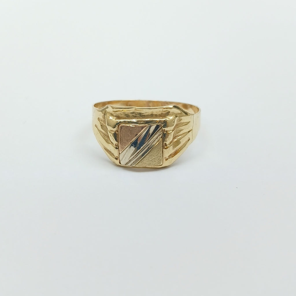 ANILLITO ORO, ORO COMBINADO 14 K 3.2 GRMS (SEMINUEVO)