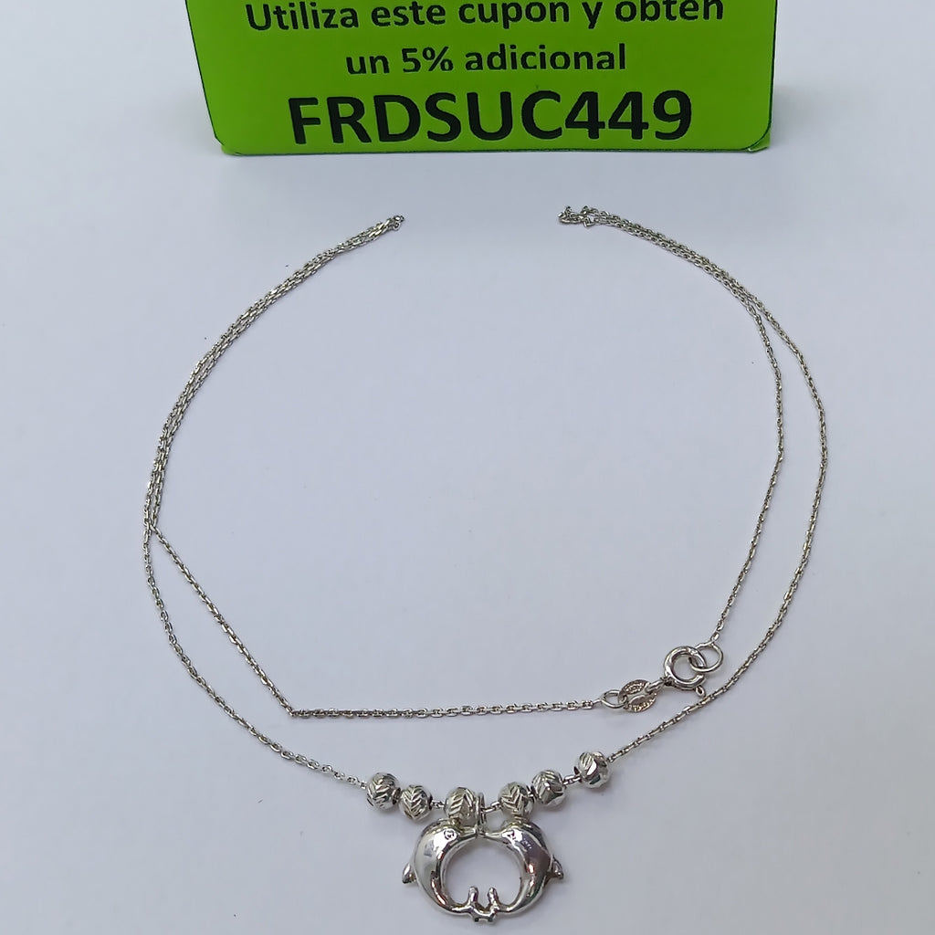 GARGANTILLA PLATA 2.7 GRMS (SEMINUEVO)