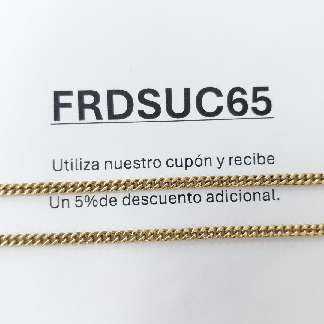 CADENA ORO 14 K 4,40 GRMS (SEMINUEVO)