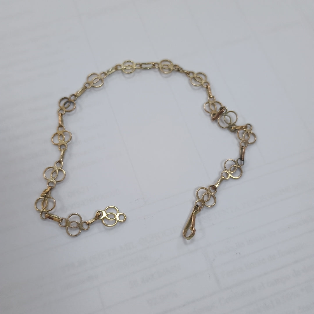 PULSERA ORO 10 K 2.9 GRMS (SEMINUEVO)
